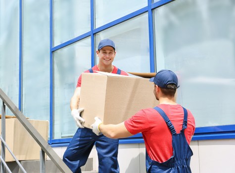 Professional moving service in Belgravia with secure item transport