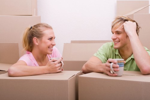Van loading near elegant Belgravia townhouses