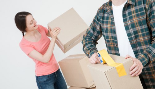 Service team assessing a moving-related complaint