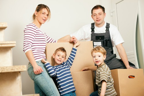 Man and van service handling a Belgravia residential move