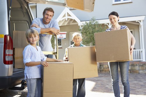 Local same day removals vehicle in Belgravia with moving crew