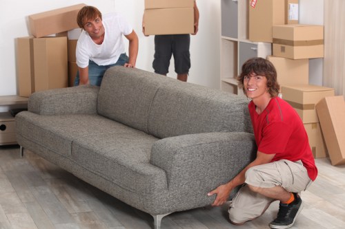 Careful handling of furniture during a local move in Belgravia