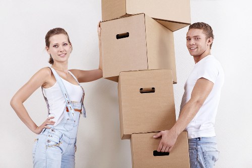 Professional furniture removal from a stylish Belgravia home interior