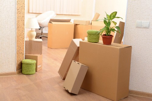 A professional removals service preparing for a Belgravia relocation